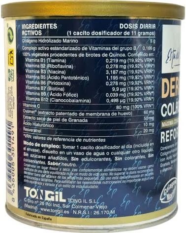 TONGIL DERMO COLÁGENO REFORZADO CON ANTIOXIDANTES 275G