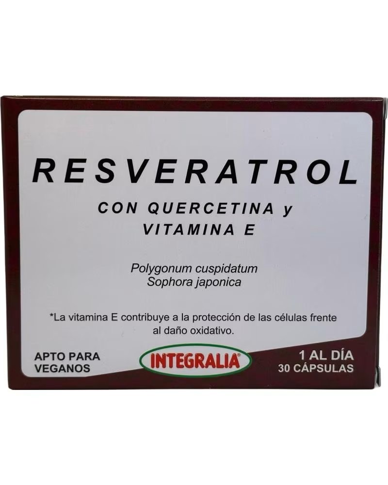 INTEGRALIA RESVERATROLO CON QUERCETINA E VITAMINA E