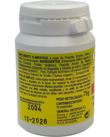 INTEGRALIA PROPOLIS ERISIMO FORTE 30 COMPRIMIDOS