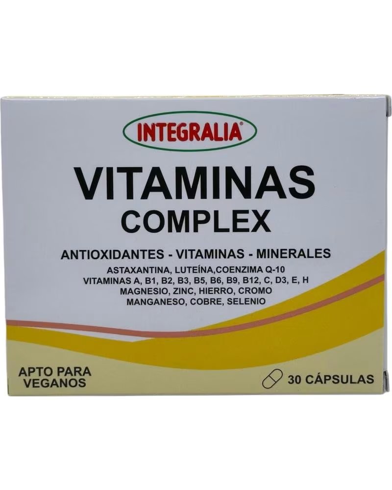 INTEGRALIA VITAMINAS COMPLEX ANTIOXIDANTES - MINERALES 30 CAPSULAS DE