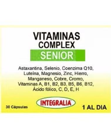 INTEGRALIA VITAMINAS COMPLEX ANTIOXIDANTES - MINERALES 30 CAPSULAS DE