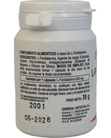 INTEGRALIA L-FENILALANINA 500 MG - 50 CAPSULE