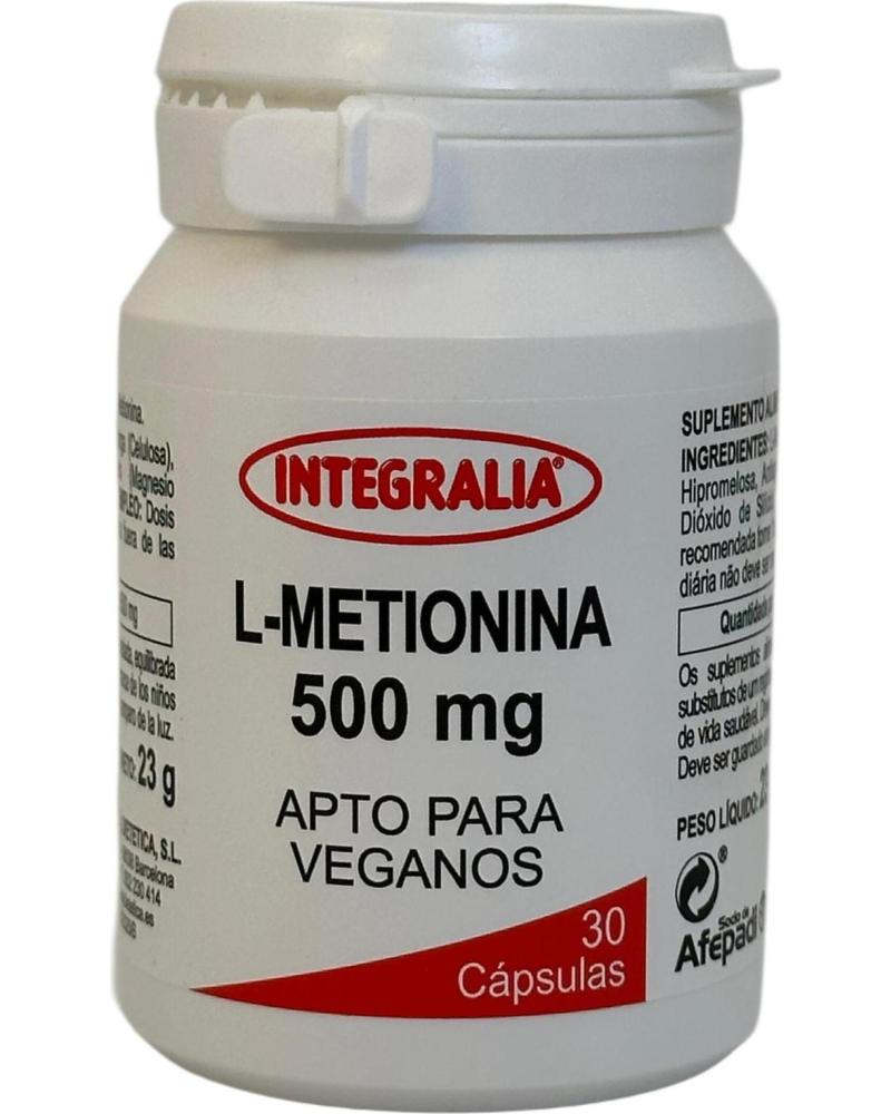INTEGRALIA L-METIONINA 500 MG - 30 CÁPSULAS