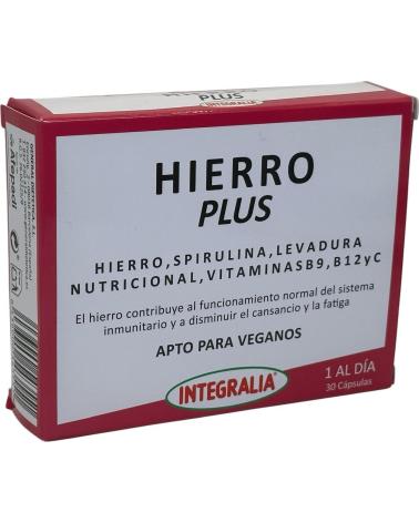 INTEGRALIA HIERRO PLUS 30 CÁPSULAS