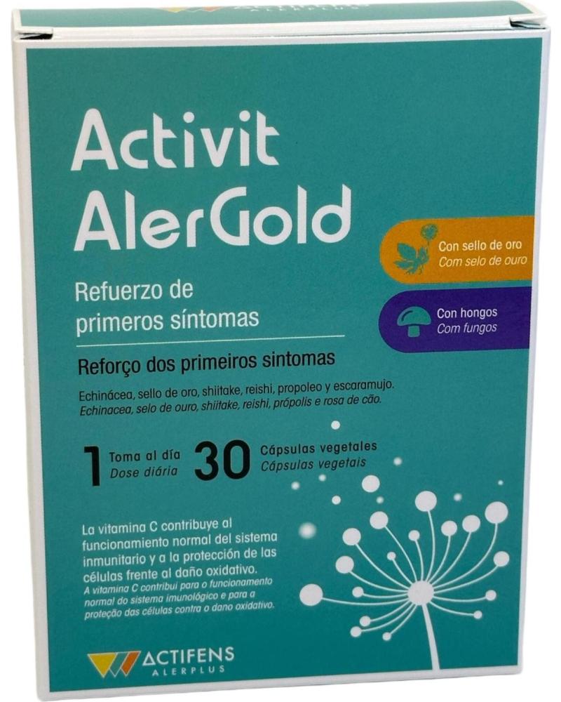 HERBORA ACTIVIT ALERGOLD, 30 CÁPSULAS PARA EL REFUERZO DEL SISTEMA INMUNITARIO