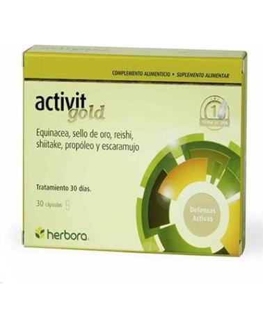 HERBORA ACTIVIT ALERGOLD, 30 CÁPSULAS PARA EL REFUERZO DEL SISTEMA INMUNITARIO