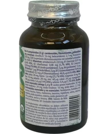 HERBORA ALGA ESPIRULINA BIO VITALIGO 500MG 120 COMPRIMIDOS