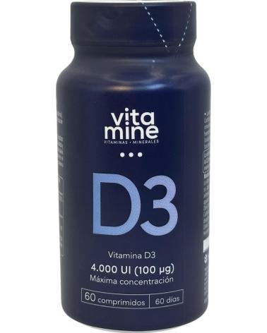 HERBORA VITAMINA D3 4000UI, 60 COMPRIMIDOS