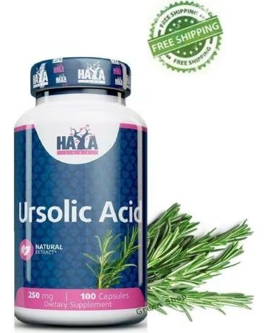 HAYA LABS ÁCIDO URSÓLICO 250 MG 100 CÁPSULAS