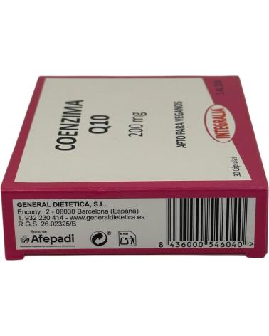 INTEGRALIA COENZIMA Q10 200MG 30 CÁPSULAS