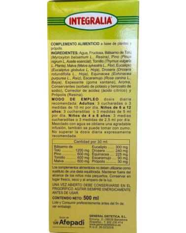 INTEGRALIA CONSTIFIN JARABE 500ML