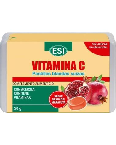 ESI VITAMINA C PASTILLAS BLANDAS CON GRANADA Y MARACUYÁ