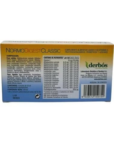ECO-SALIM NORMODIGEST CLASIC 10 AMPOLAS