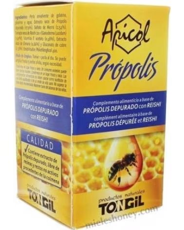 TONGIL APICOL PRÓPOLIS, 40 CÁPSULAS DE FÓRMULA REFORÇADA
