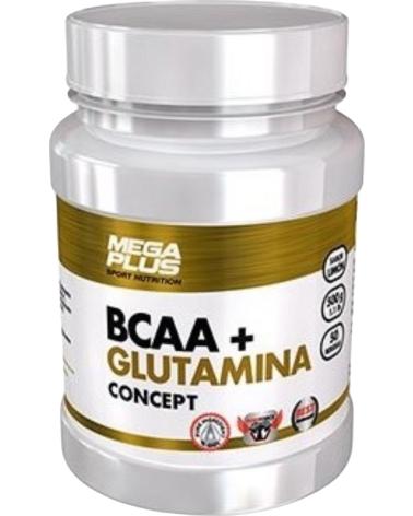 MEGAPLUS BCAA GLUTAMINA CONCEPT 500G