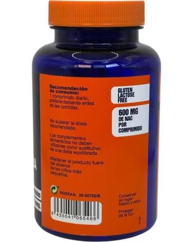 ARTESANIA AGRCOLA N-ACETILCISTEÍNA NAC 600 MG AGRICOLA 120 COMPRIMIDOS