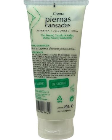 ARTESANIA AGRCOLA CREMA PARA PIERNAS CANSADAS AGRICOLA 200ML