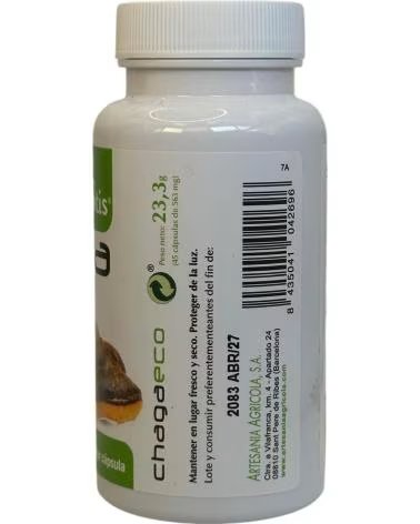 ARTESANIA AGRCOLA AGRICOLA CHAGA 45 CÁPSULAS BIO ECO