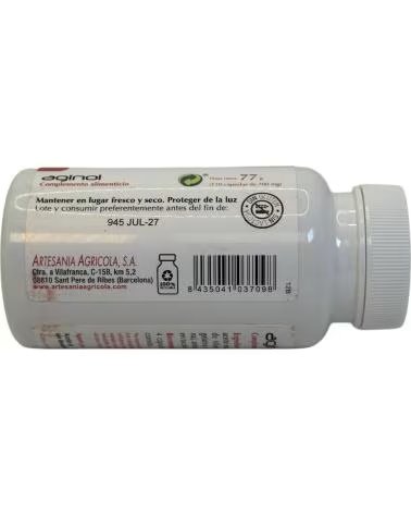 ARTESANIA AGRCOLA AGRICOLA AGINOL DEODORIZED MACERATED GARLIC OIL 110 CAPSULES