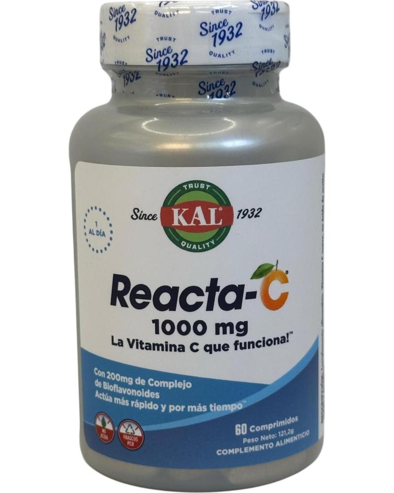 SOLARAY REACTA-C VITAMINA C RETARD 1000 MG, 60 COMPRIMIDOS