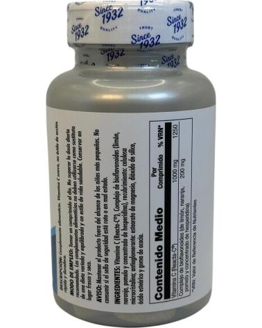 SOLARAY REACTA-C VITAMINA C RETARD 1000 MG, 60 COMPRIMIDOS