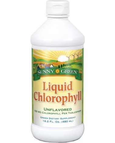 SOLARAY CLOROFILA LÍQUIDA 480 ML, SUPLEMENTO VEGANO SEM GLÚTEN