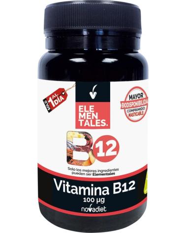 NOVADIET VITAMINA B12 100 MCG - ELEMENTALES