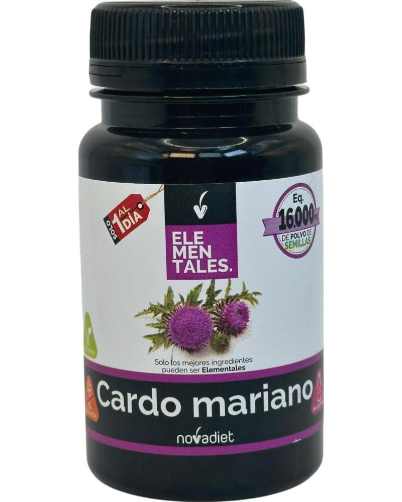 NOVADIET CARDO MARIANO 16000MG, 30 CÁPSULAS, SERIE ELEMENTALES