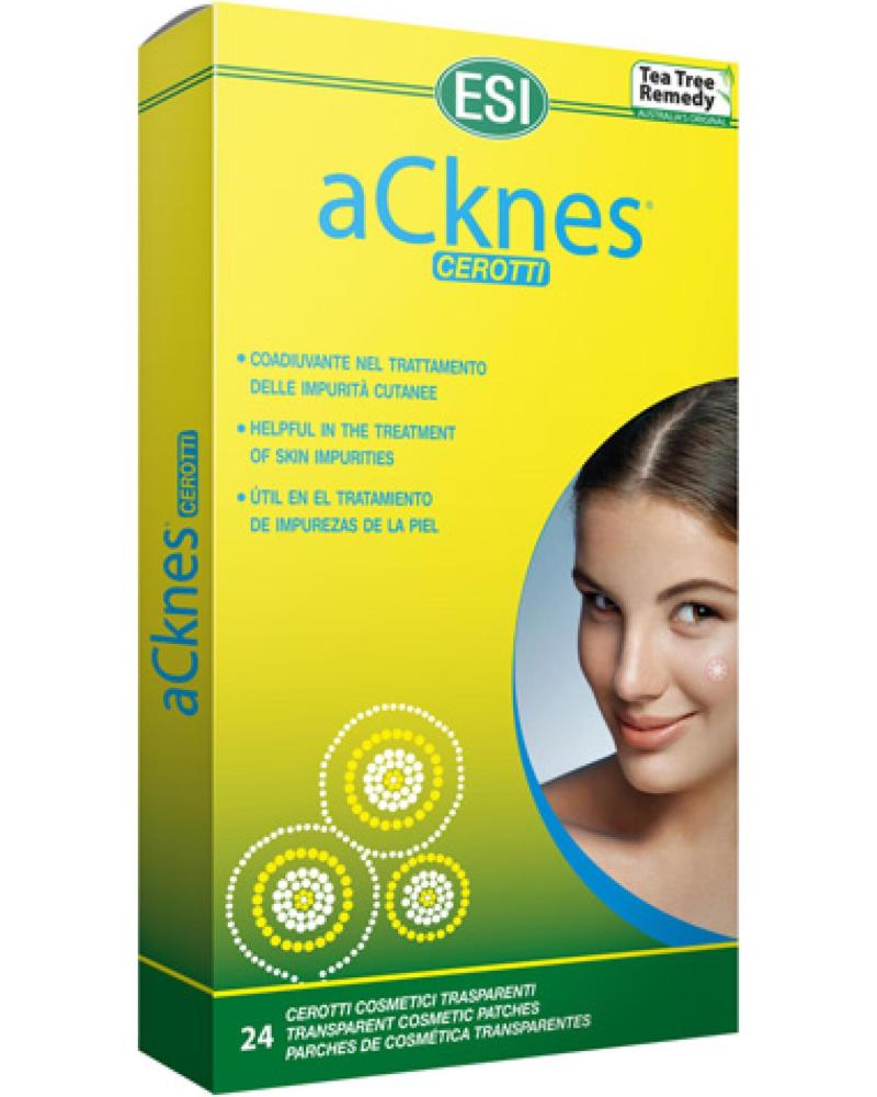 ESI ACKNES MINI PARCHES TRANSPARENTES CON ÁRBOL DEL TÉ