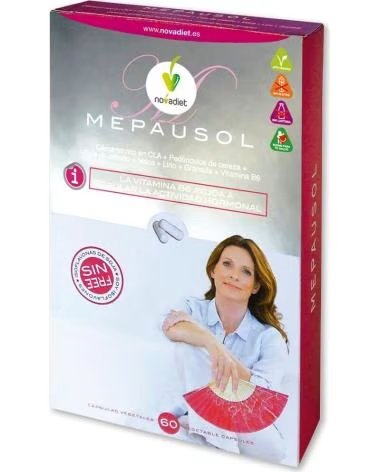 NOVADIET MEPAUSOL 60 CÁPSULAS SUPLEMENTO ALIMENTAR