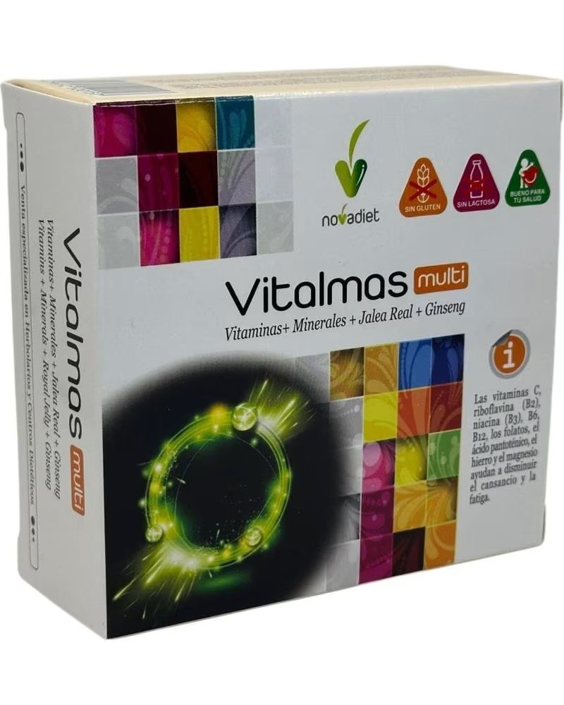 NOVADIET VITALMAS MULTI, 30 PÉROLAS DE CÁPSULA MOLE