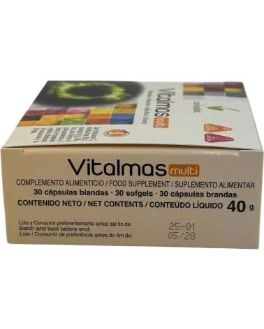 NOVADIET VITALMAS MULTI, 30 PÉROLAS DE CÁPSULA MOLE