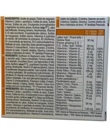NOVADIET VITALMAS MULTI, 30 PÉROLAS DE CÁPSULA MOLE