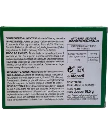 INTEGRALIA VITEX AGNUS CASTUS 30 CÁPSULAS