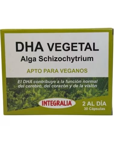 INTEGRALIA DHA VÉGÉTAL ALGUE SCHIZOCHYTRIUM 30 GÉLULES