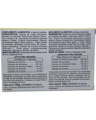 INTEGRALIA HELICRISO PLUS 60 CÁPSULAS