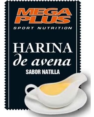 MEGAPLUS HARINA DE AVENA CON SABORES PARA DEPORTES DE