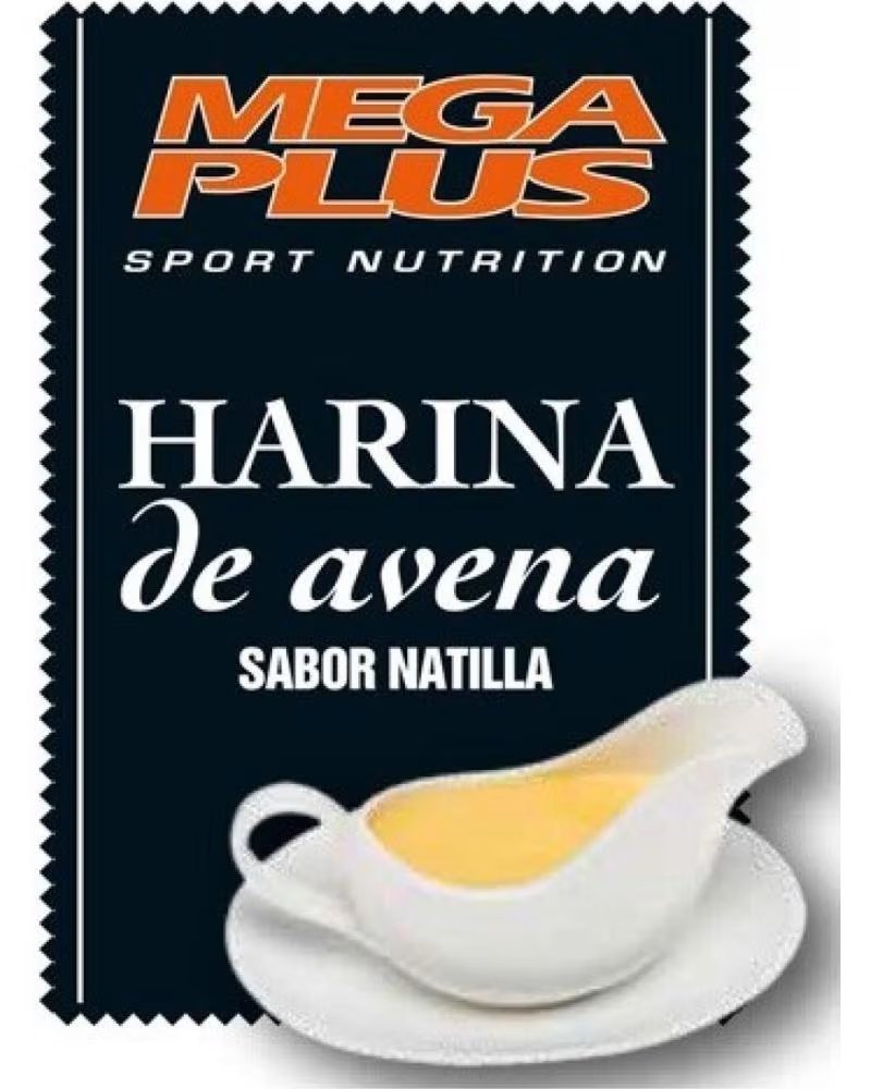 MEGAPLUS HARINA DE AVENA CON SABORES PARA DEPORTES DE