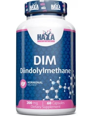 HAYA LABS DIM DI-INDOLYL METHANE ESTROGEN CONTROL 200MG 60 CAPSULAS DE
