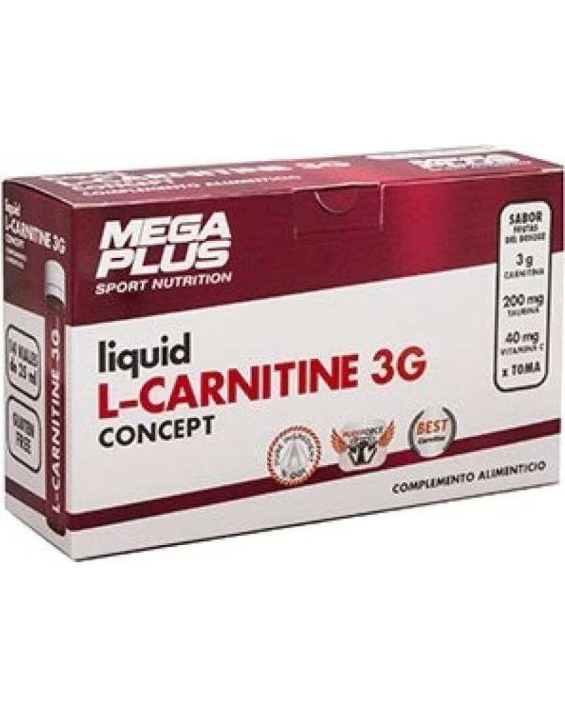 MEGAPLUS L-CARNITINA CARNITINE CONCEPT 3 000 MG DE