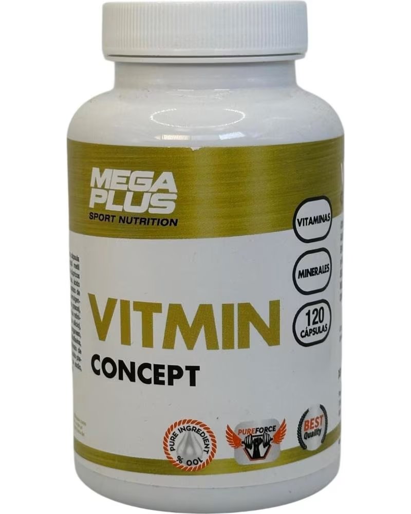 MEGAPLUS VITMIN CONCEPT MULTIVITAMINICO Y MINERALES SPORT NUTRITION 1
