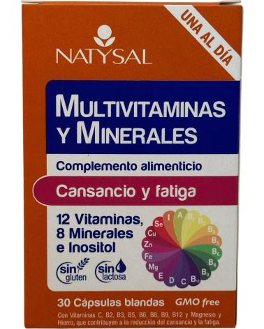 NATYSAL MULTIVITAMINAS Y MINERALES 30 CAPSULAS DE