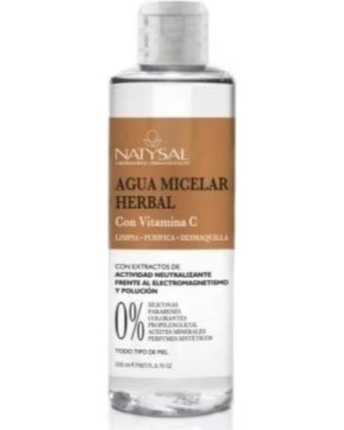 NATYSAL AGUA MICELAR CON VITAMICA C DE