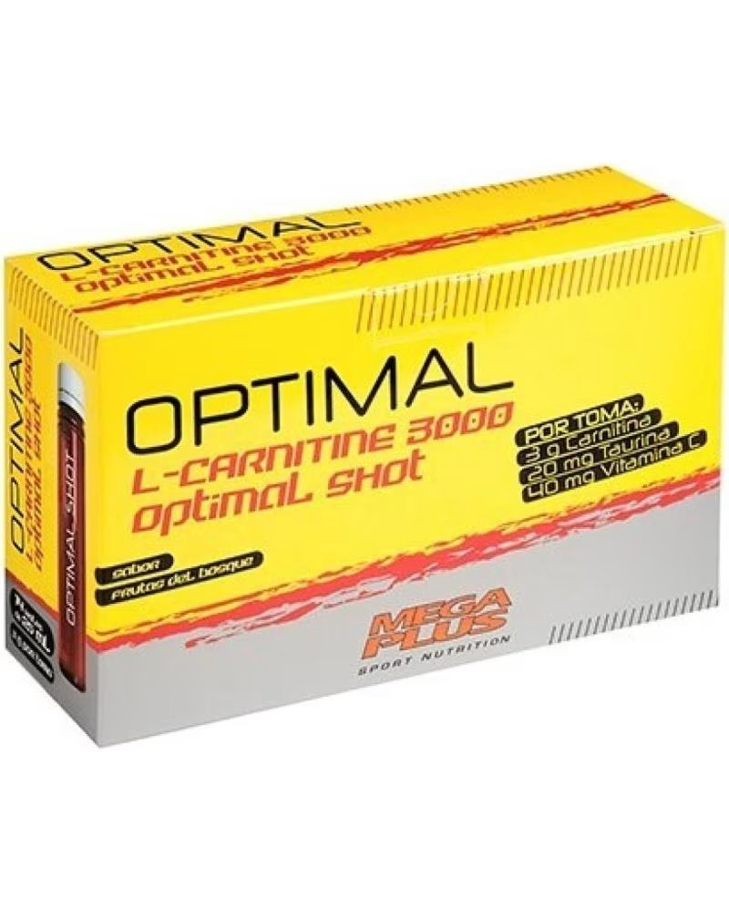 MEGAPLUS L-CARNITINE OPTIMAL SHOT L-CARNITINA DE