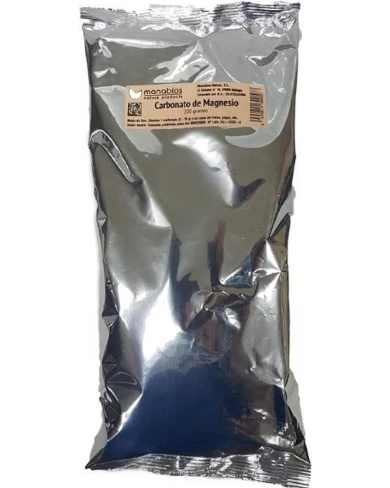 MANABIOS CARBONATO DE MAGNESIO - BOLSA - 200G DE MANABIOS