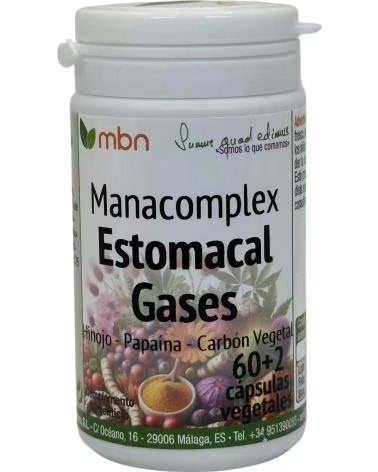 MANABIOS MANACOMPLEX ESTOMACAL GASES 602 CAPSULAS DE MANABIOS