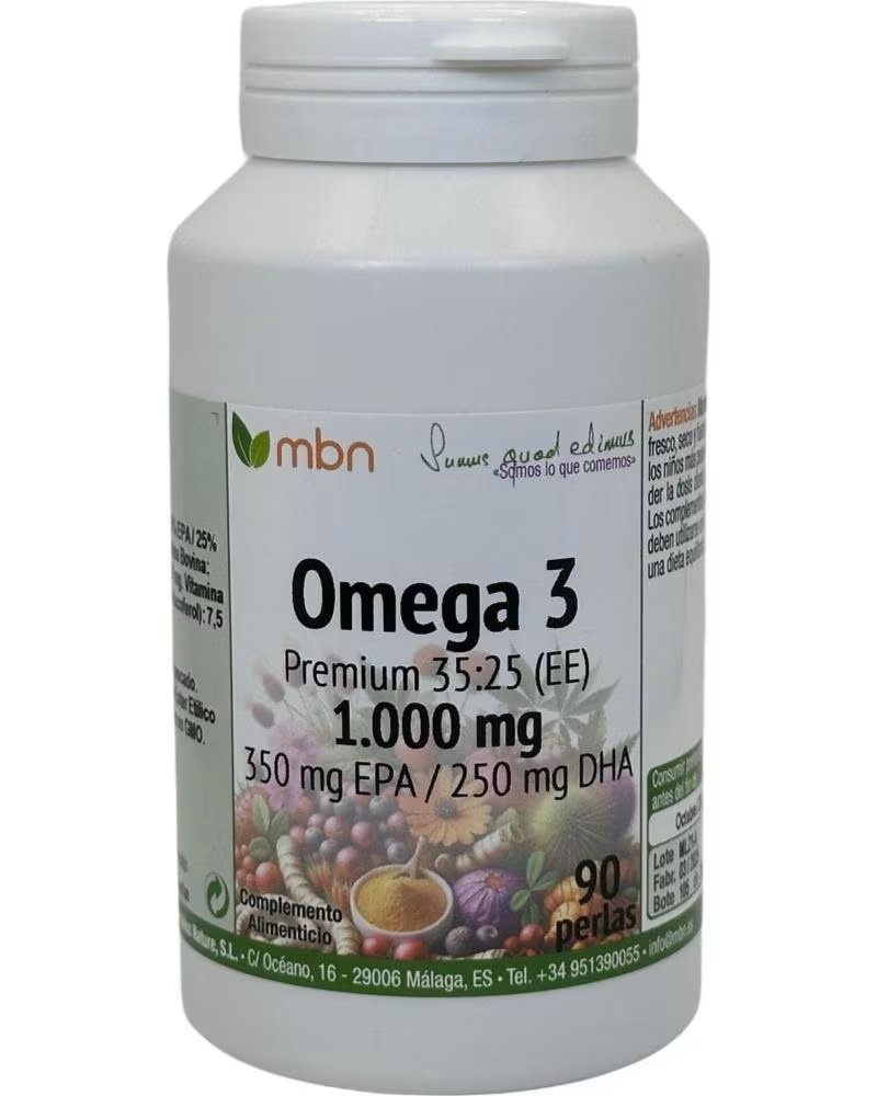 MANABIOS OMEGA 3 PREMIUM 35 25 90 PERLAS DE