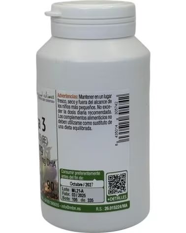 MANABIOS OMEGA 3 PREMIUM 35 25 90 PERLAS DE