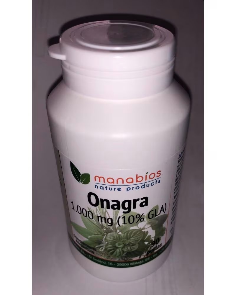 MANABIOS ONAGRA 1 000 MG 10 GLA 90 O 200 PERLAS DE