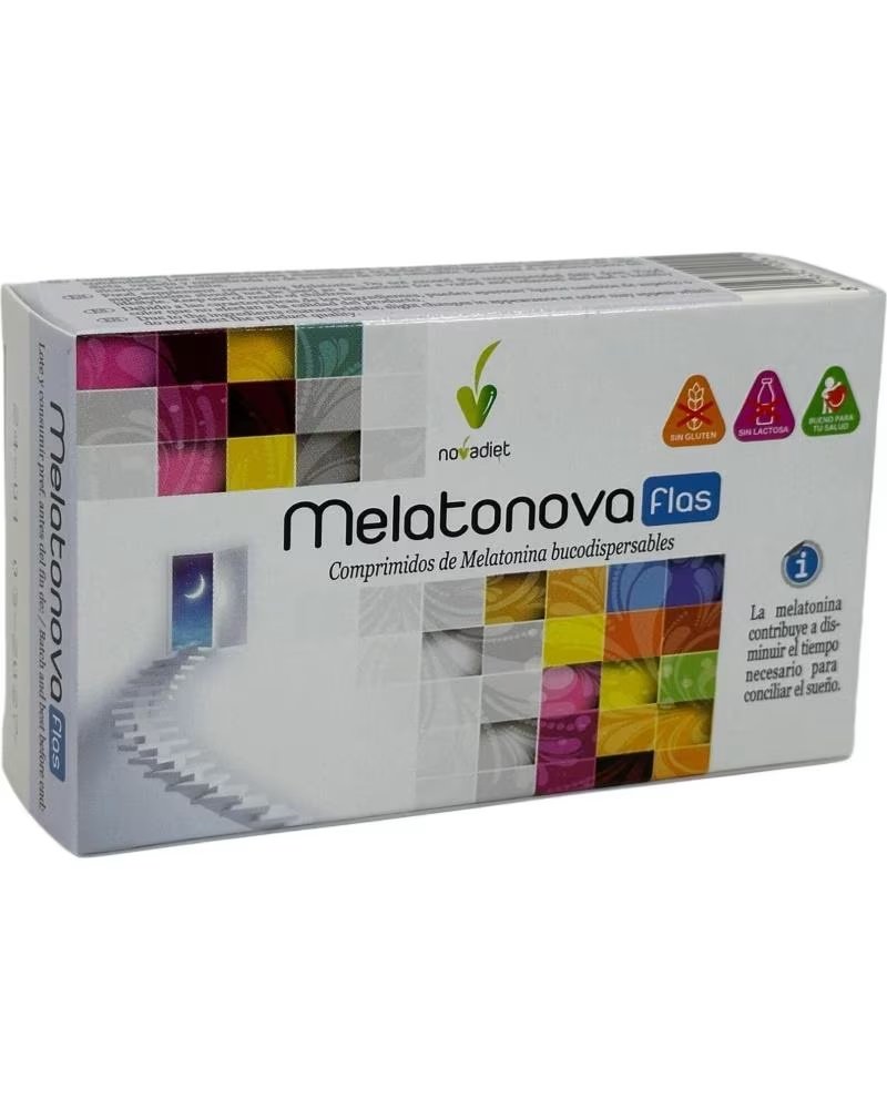 NOVADIET MELATONOVA FLAS MELATONINA DE 1 9MG DE